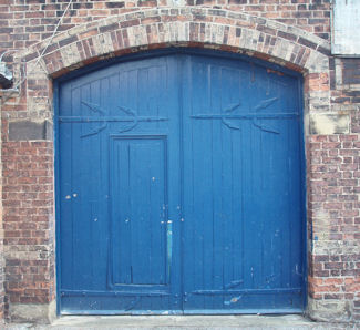 Selby Drill Hall - Original main entrance